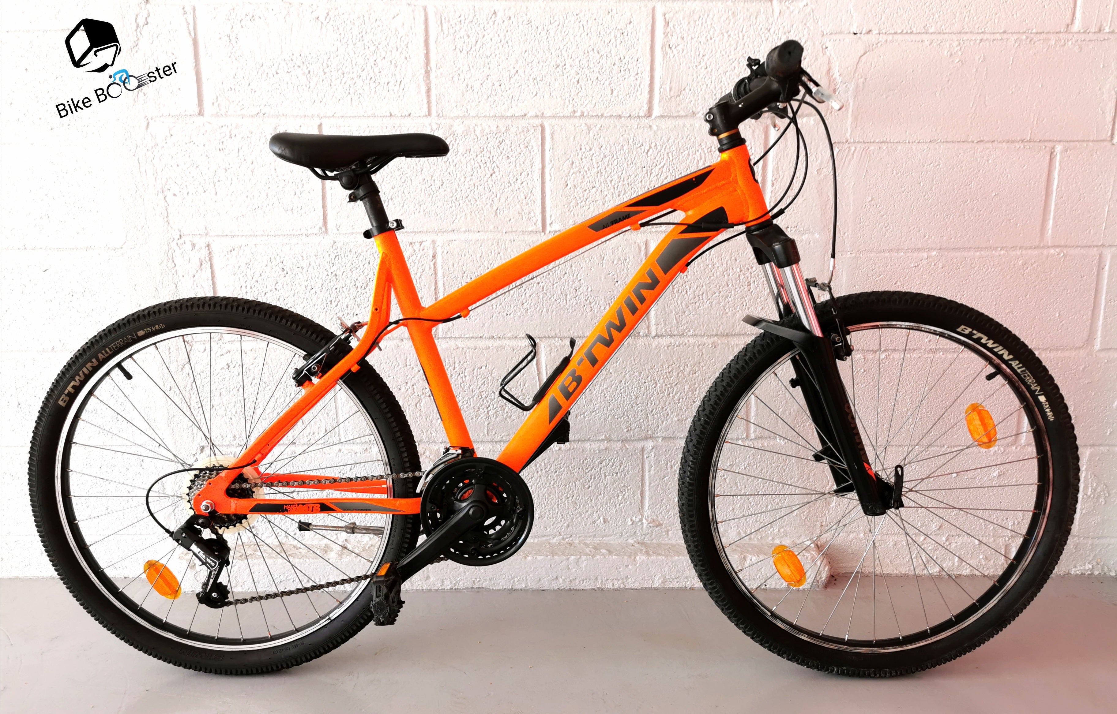 Btwin Orange Bike Bicycle Velo B Twin Rockrider 340 Orange Btwin