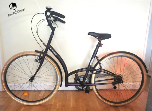 Vélo de ville BTWIN ELOPS 320 bikebooster 28 pouces